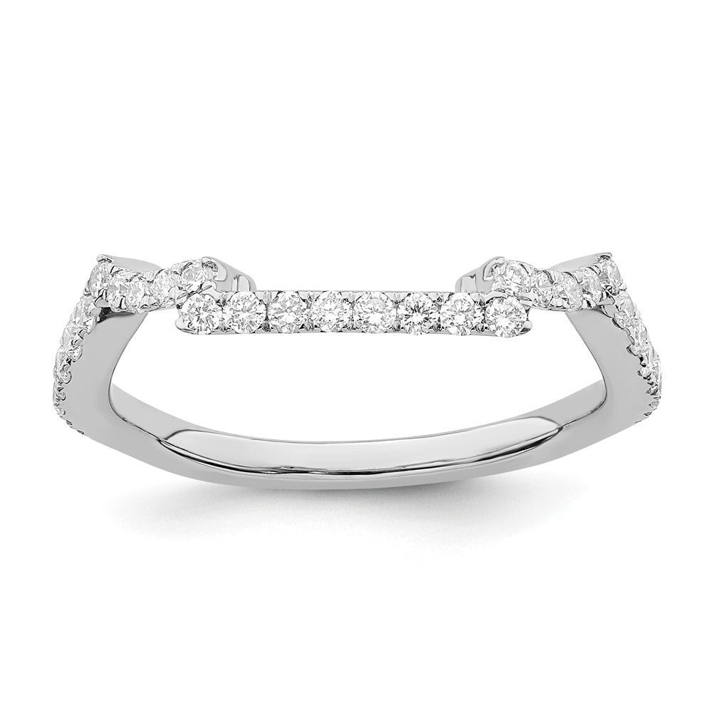 14K Weißgold True Origin 3/8 Karat Im Labor Gezüchtet Diamant Vs/si D E F Ehering