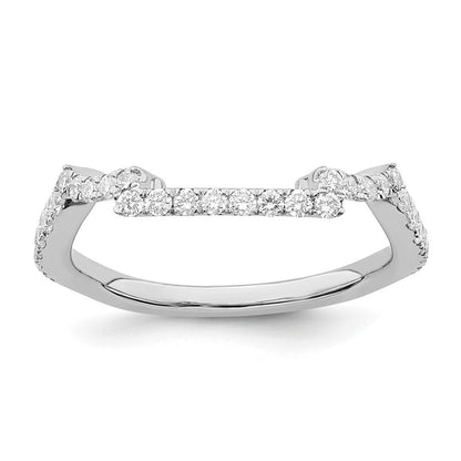 14K Weißgold True Origin 3/8 Karat Im Labor Gezüchtet Diamant Vs/si D E F Ehering