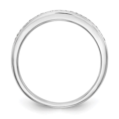 14K Weißgold Ehering-Set mit natürlichen Diamanten