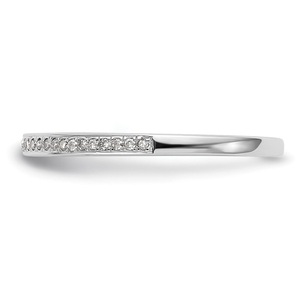 14K Weißgold Ehering-Set mit natürlichen Diamanten