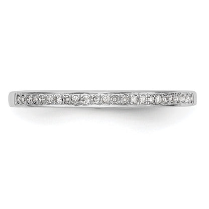 14K Weißgold Ehering-Set mit natürlichen Diamanten