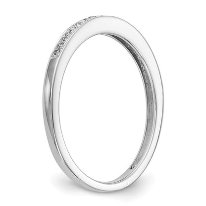 14K Weißgold Ehering-Set mit natürlichen Diamanten