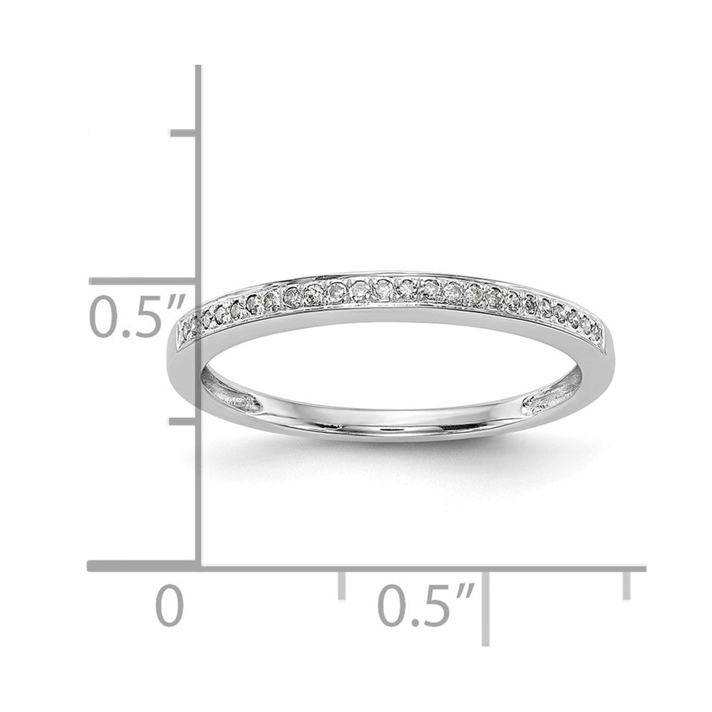 14K Weißgold Ehering-Set mit natürlichen Diamanten