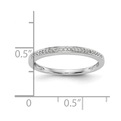 14K Weißgold Ehering-Set mit natürlichen Diamanten