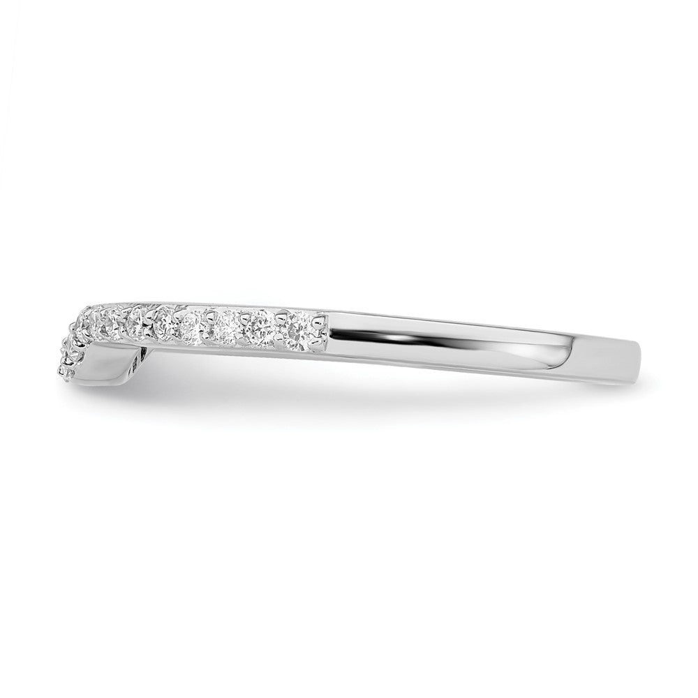 14K Weißgold True Origin 1/4 Karat Im Labor Gezüchtet Diamant Vs/si D E F Ehering