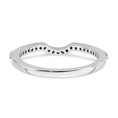 14K Weißgold True Origin 1/4 Karat Im Labor Gezüchtet Diamant Vs/si D E F Ehering