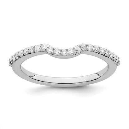 14K Weißgold True Origin 1/4 Karat Im Labor Gezüchtet Diamant Vs/si D E F Ehering