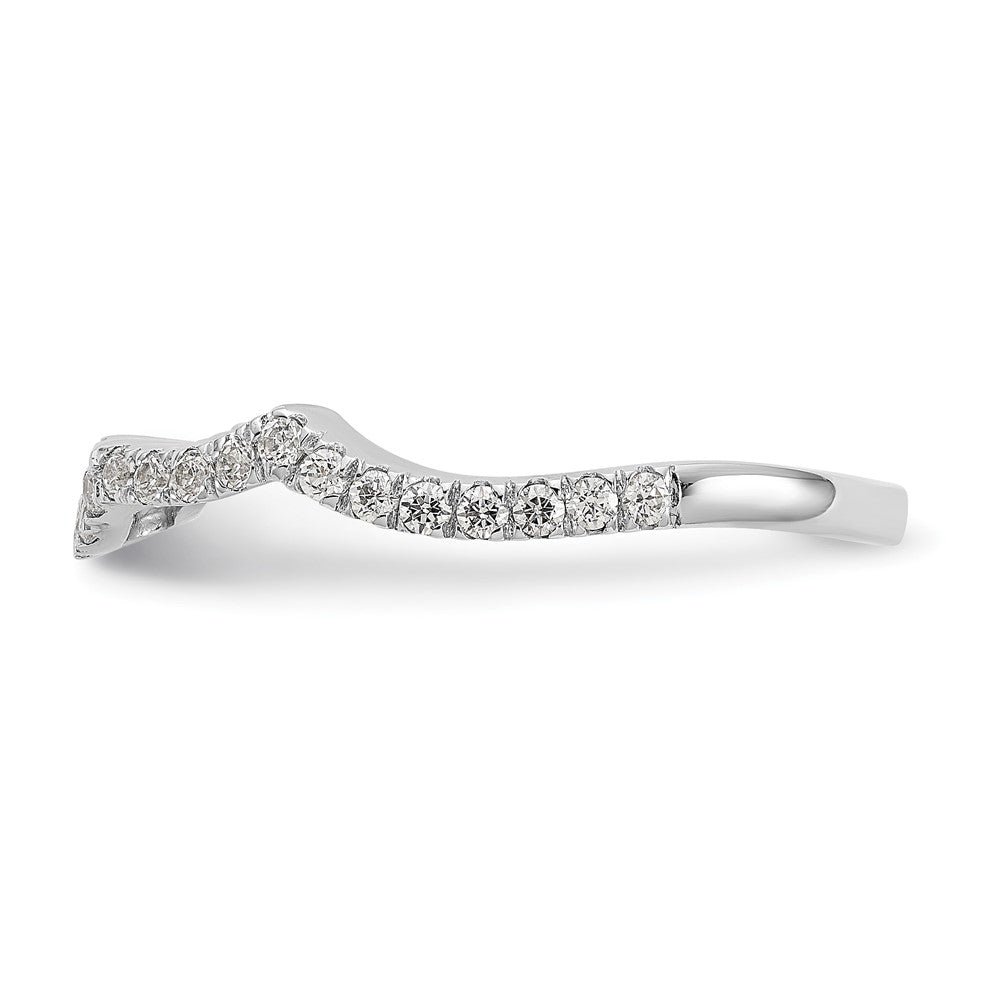 14K Weißgold True Origin 1/3 Karat Im Labor Gezüchtet Diamant Vs/si D E F Ehering