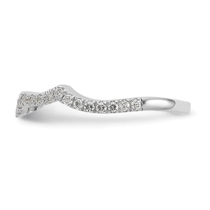 14K Weißgold True Origin 1/3 Karat Im Labor Gezüchtet Diamant Vs/si D E F Ehering