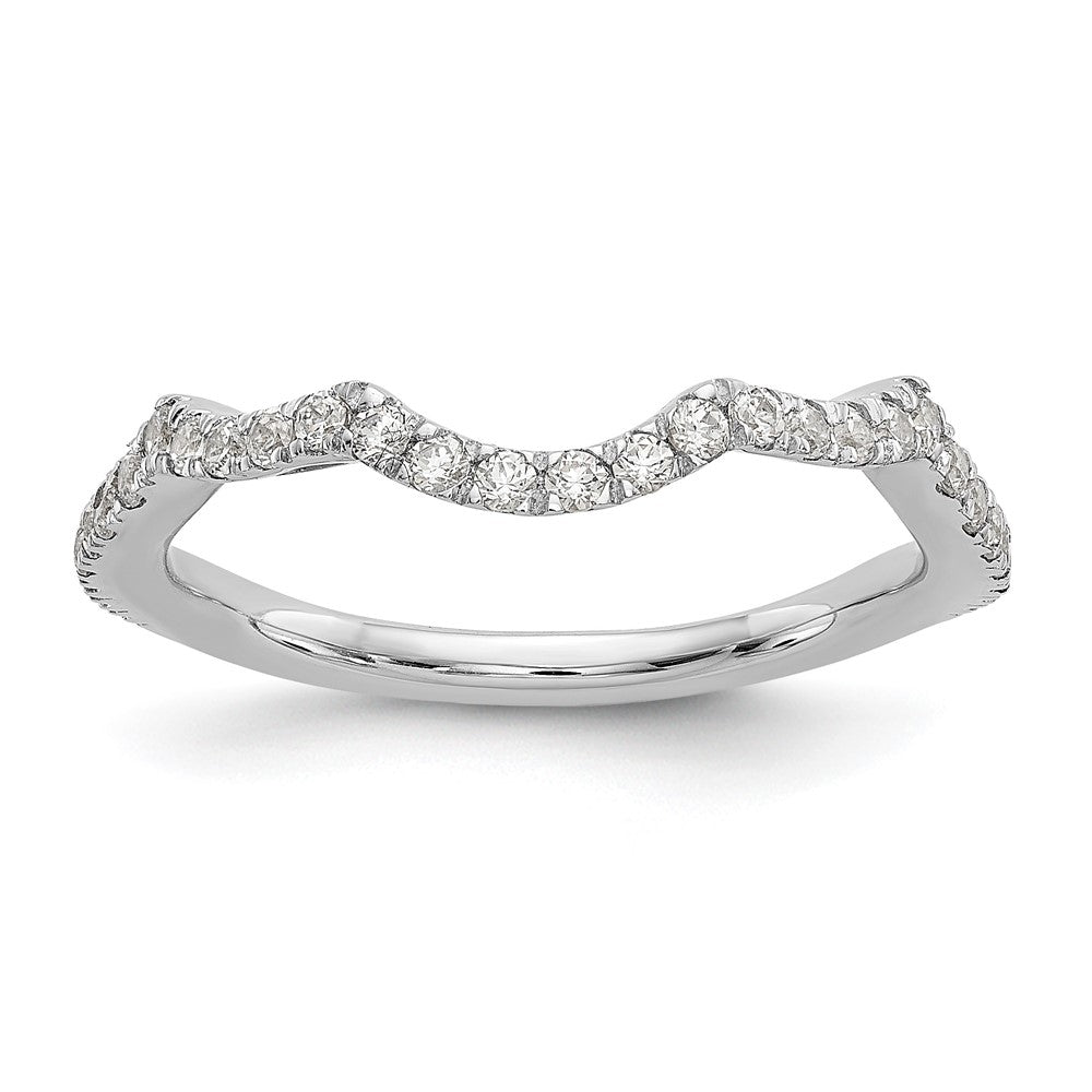 14K Weißgold True Origin 1/3 Karat Im Labor Gezüchtet Diamant Vs/si D E F Ehering