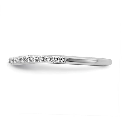 14K Weißgold True Origin 1/4 Karat Im Labor Gezüchtet Diamant Vs/si D E F Ehering
