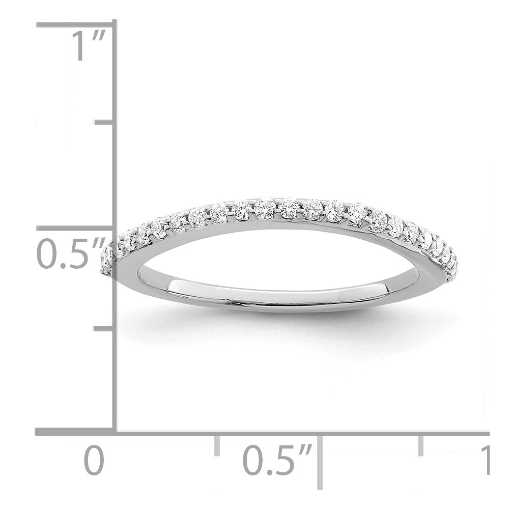 14K Weißgold True Origin 1/4 Karat Im Labor Gezüchtet Diamant Vs/si D E F Ehering