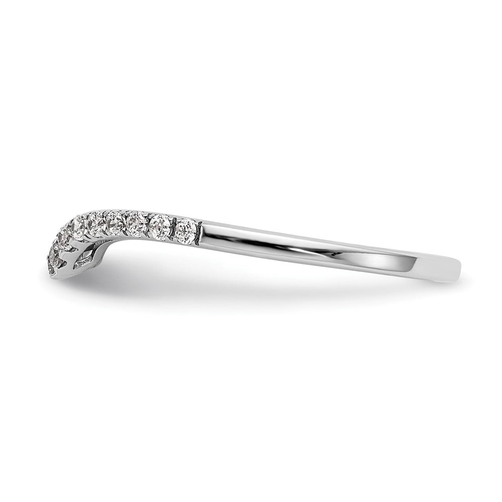 14K Weißgold True Origin 1/5 Karat Im Labor Gezüchtet Diamant Vs D E F Ehering