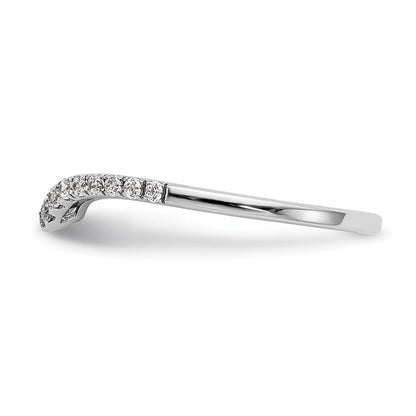 14K Weißgold True Origin 1/5 Karat Im Labor Gezüchtet Diamant Vs D E F Ehering