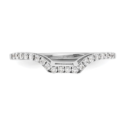 14K Weißgold True Origin 1/5 Karat Im Labor Gezüchtet Diamant Vs D E F Ehering