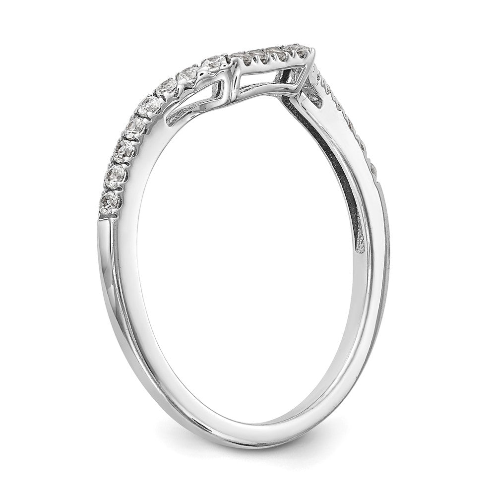 14K Weißgold True Origin 1/5 Karat Im Labor Gezüchtet Diamant Vs D E F Ehering