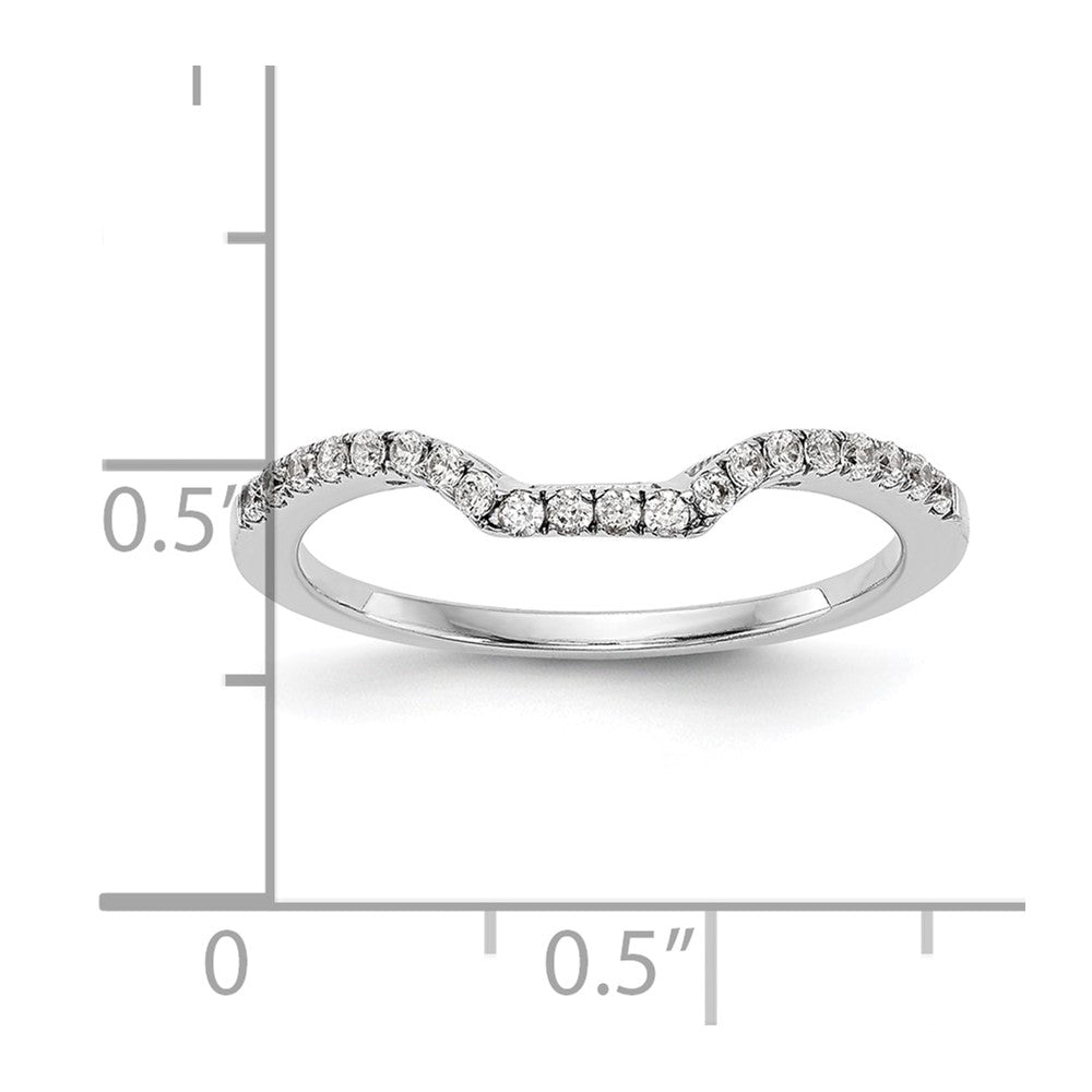 14K Weißgold True Origin 1/5 Karat Im Labor Gezüchtet Diamant Vs D E F Ehering