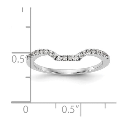 14K Weißgold True Origin 1/5 Karat Im Labor Gezüchtet Diamant Vs D E F Ehering
