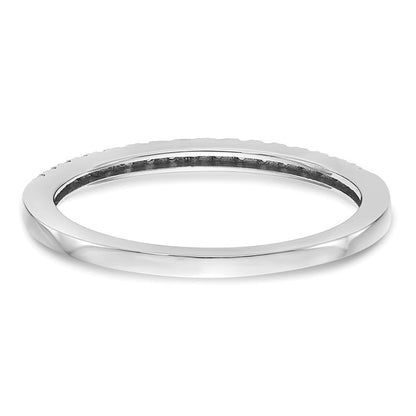 14K Weißgold Ehering mit natürlichen Diamanten
