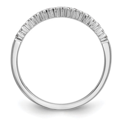 14K Weißgold Verlobungsring mit Diamant-Cluster, komplett mit echten Diamanten