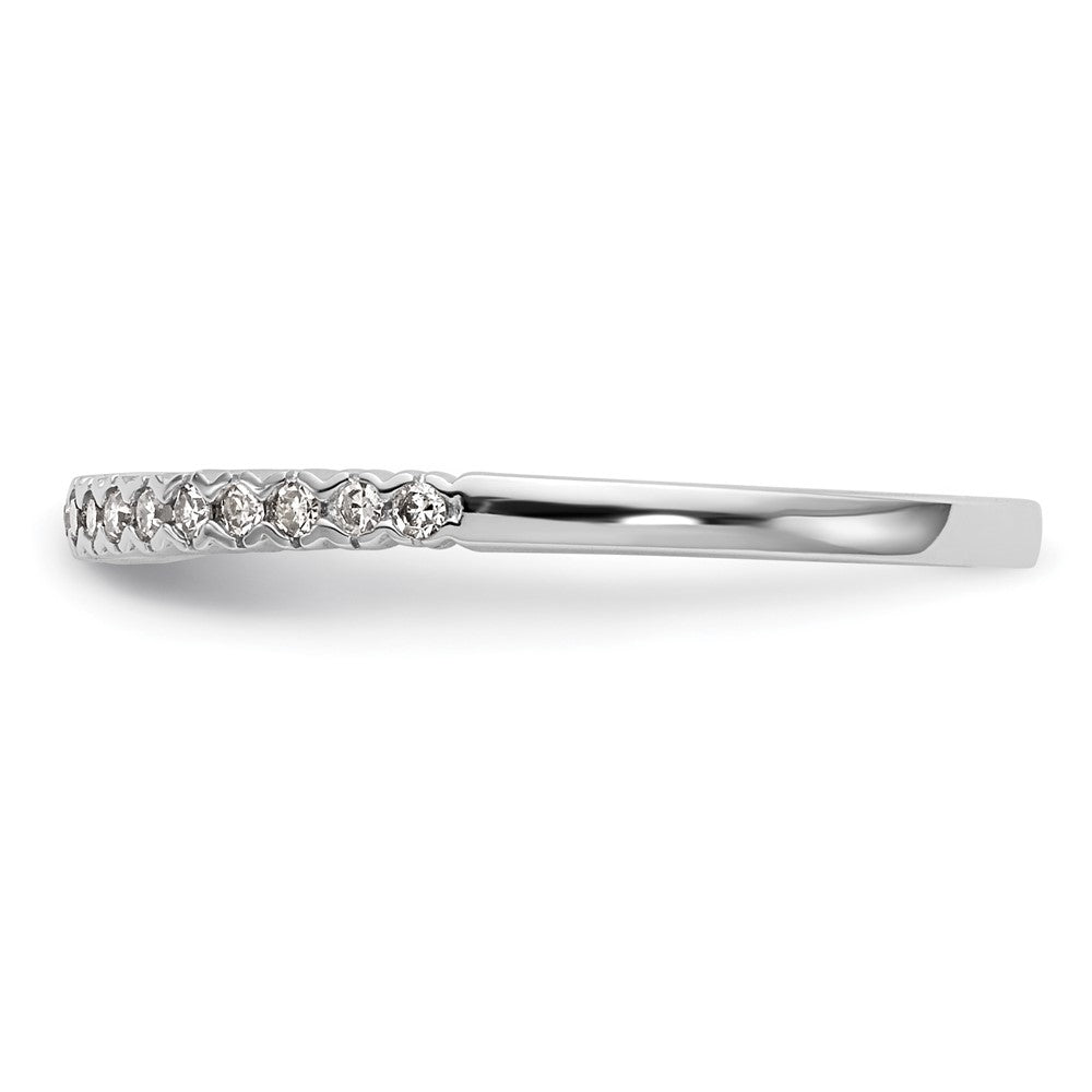 14K Weißgold Verlobungsring mit Diamant-Cluster, komplett mit echten Diamanten