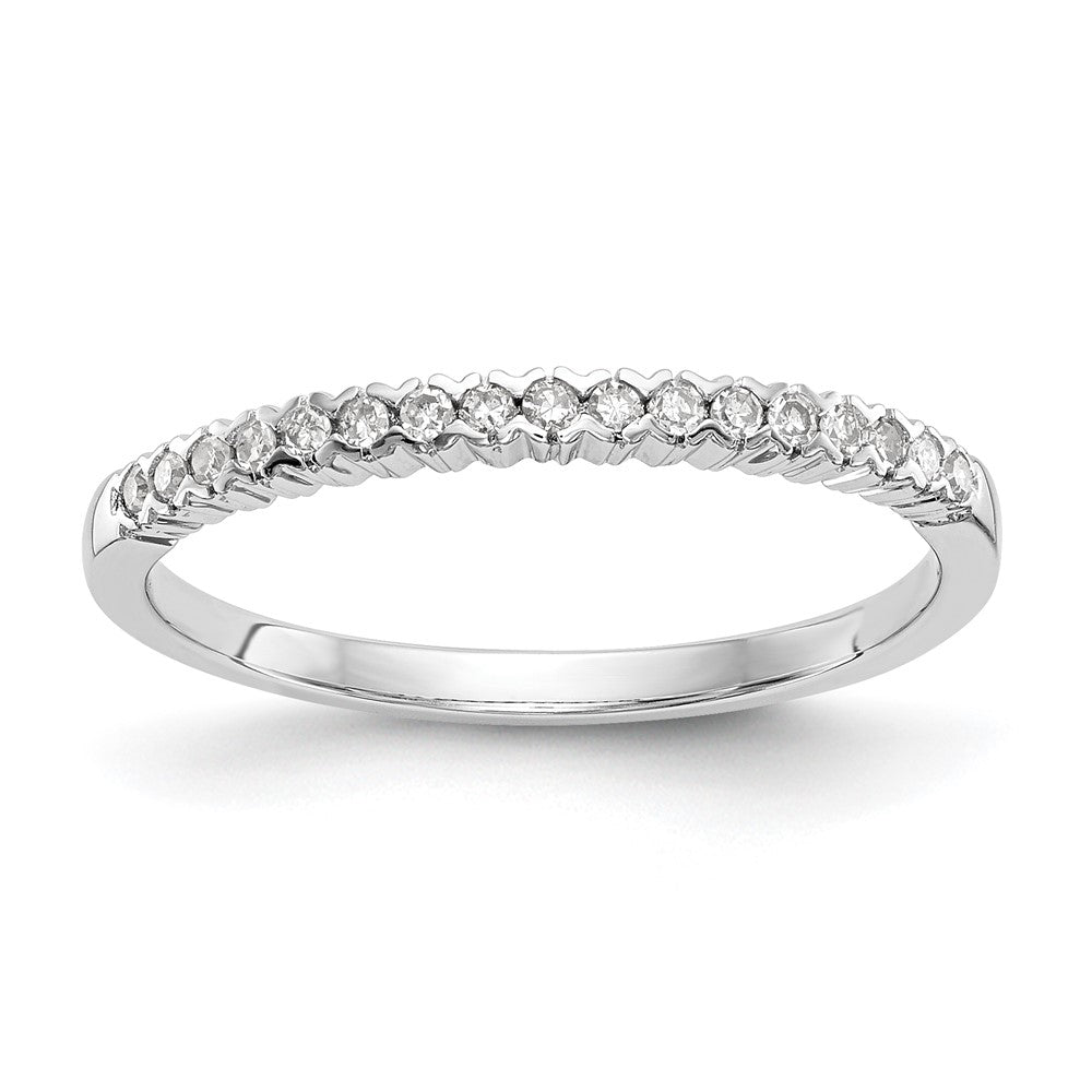 14K Weißgold Verlobungsring mit Diamant-Cluster, komplett mit echten Diamanten