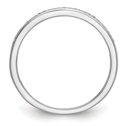 10K Weißgold Ehering-Set (2-teilig) mit im Labor gezüchteten Diamanten, VS/SI+ G+