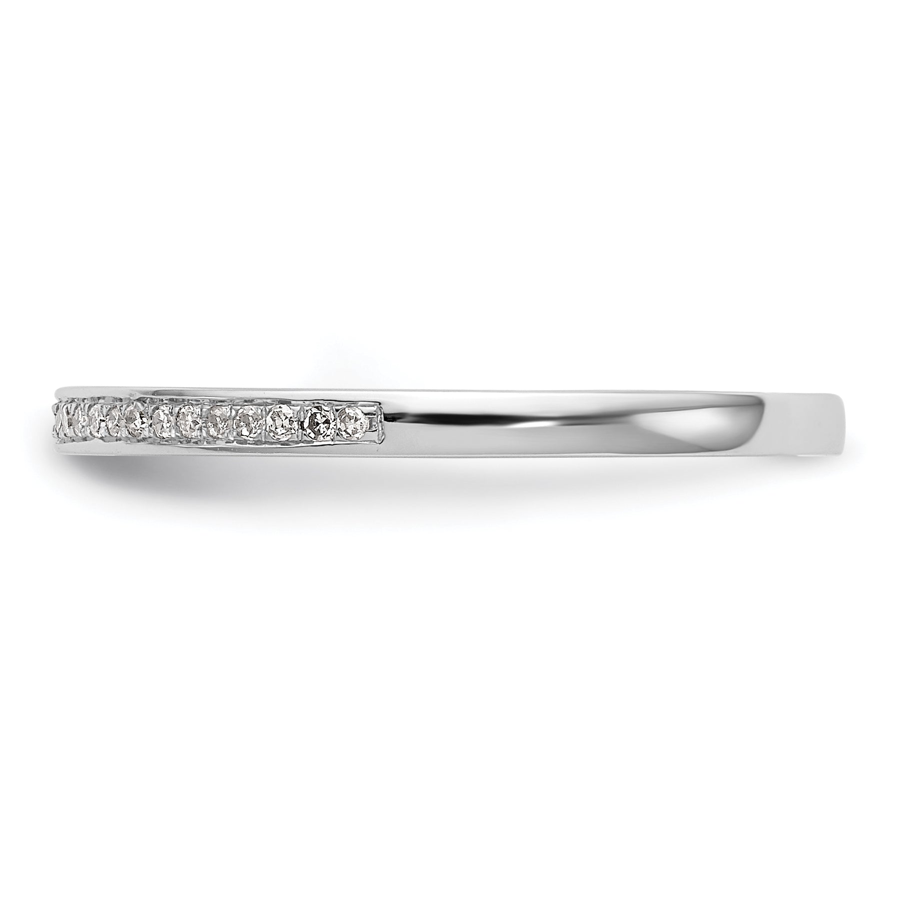 10K Weißgold Ehering-Set (2-teilig) mit im Labor gezüchteten Diamanten, VS/SI+ G+