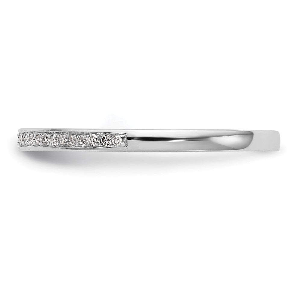14K Weißgold Set aus 2 Eheringen mit Labor-gezüchteten Diamanten VS/SI+ G+