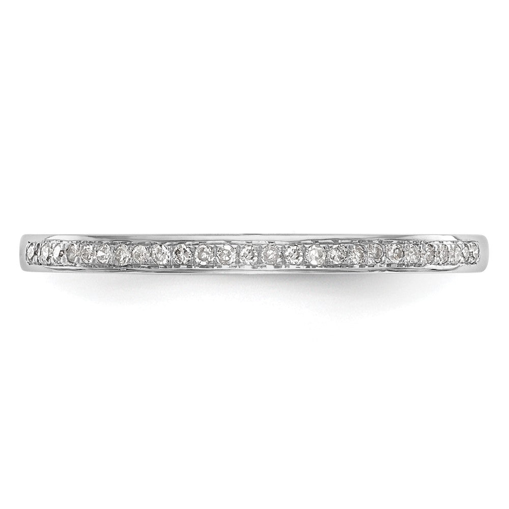 14K Weißgold Set aus 2 Eheringen mit Labor-gezüchteten Diamanten VS/SI+ G+