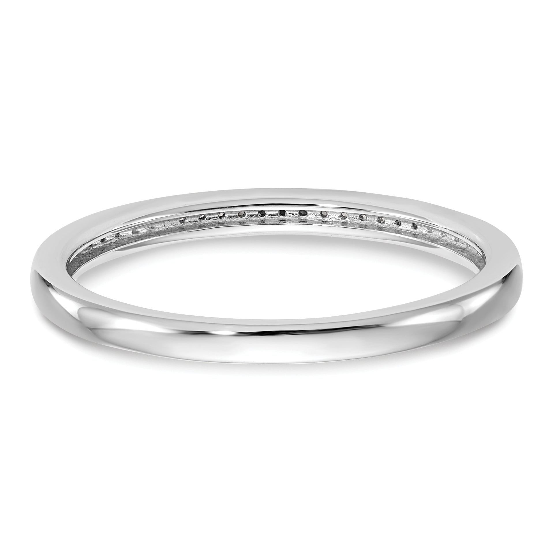 10K Weißgold Ehering-Set (2-teilig) mit im Labor gezüchteten Diamanten, VS/SI+ G+
