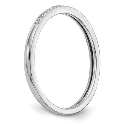14K Weißgold Set aus 2 Eheringen mit Labor-gezüchteten Diamanten VS/SI+ G+