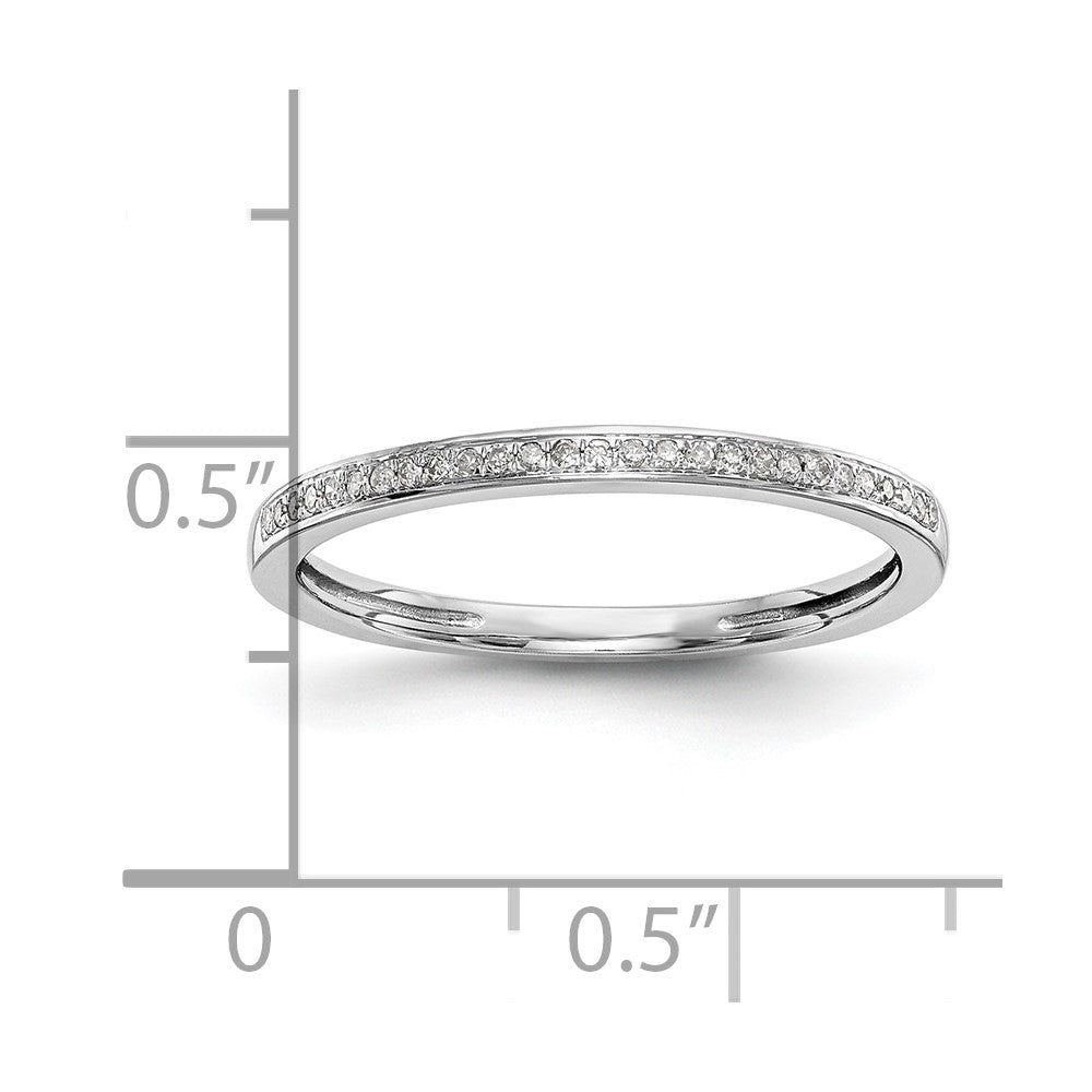 14K Weißgold Set aus 2 Eheringen mit Labor-gezüchteten Diamanten VS/SI+ G+