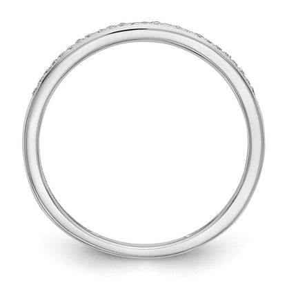 14K Weißgold Eheringe-Set aus zwei Ringen mit 0,17 ct. Laborgezüchteten Diamanten, VS/SI+ G+