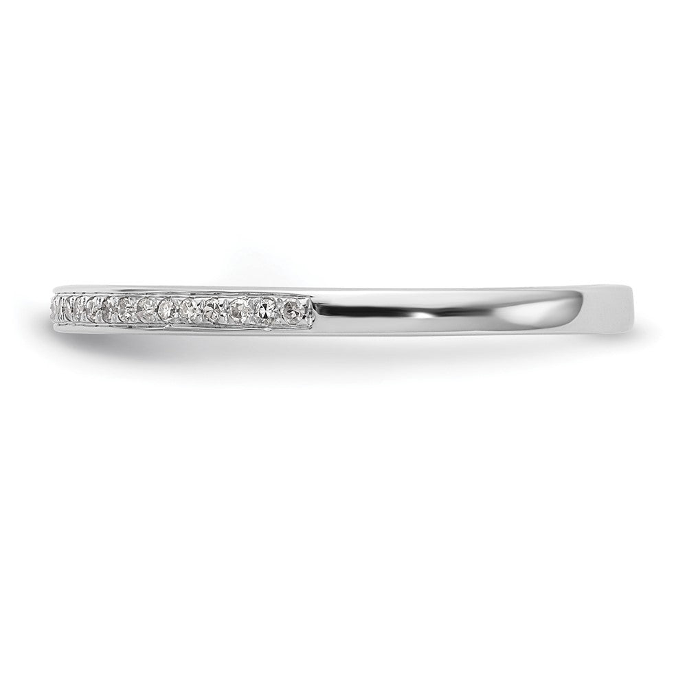 10K Weißgold Set aus 2 Eheringen mit laborgezüchteten Diamanten, VS/SI+ G+