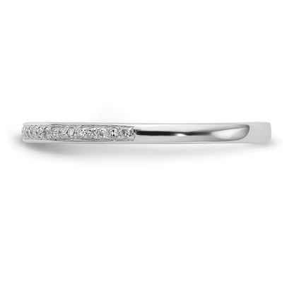 10K Weißgold Set aus 2 Eheringen mit laborgezüchteten Diamanten, VS/SI+ G+