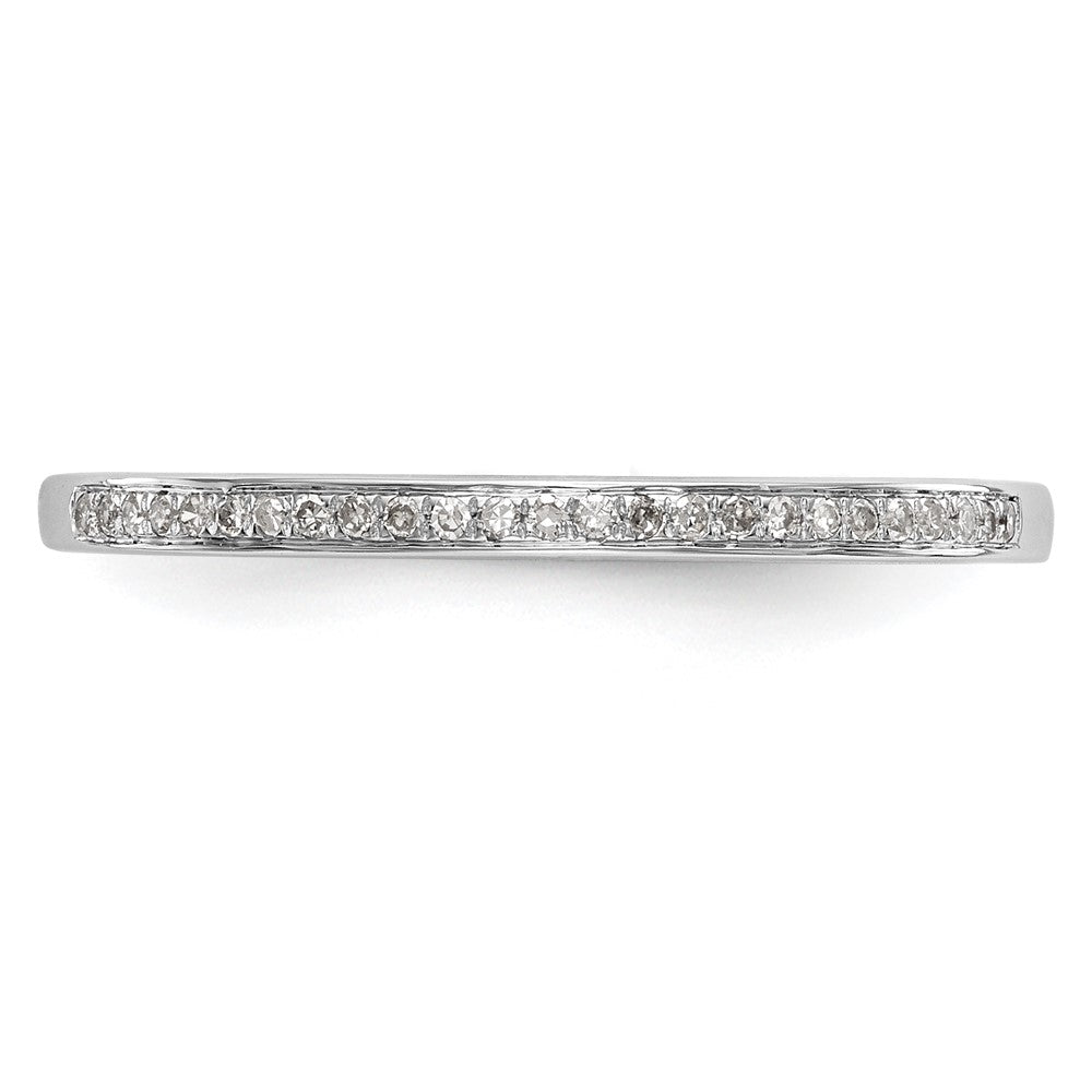 14K Weißgold Eheringe-Set aus zwei Ringen mit 0,17 ct. Laborgezüchteten Diamanten, VS/SI+ G+