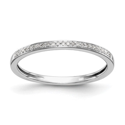 14K Weißgold Eheringe-Set aus zwei Ringen mit 0,17 ct. Laborgezüchteten Diamanten, VS/SI+ G+
