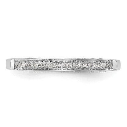 14K Weißgold Komplett Diamant Cluster Verlobungsring