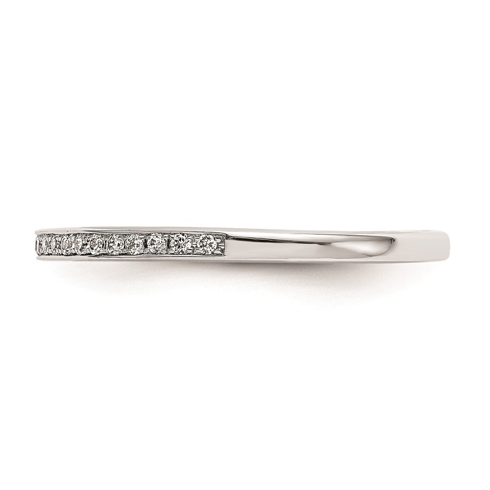 14K Weißgold Ehering-Set mit natürlichen Diamanten (2-teilig)