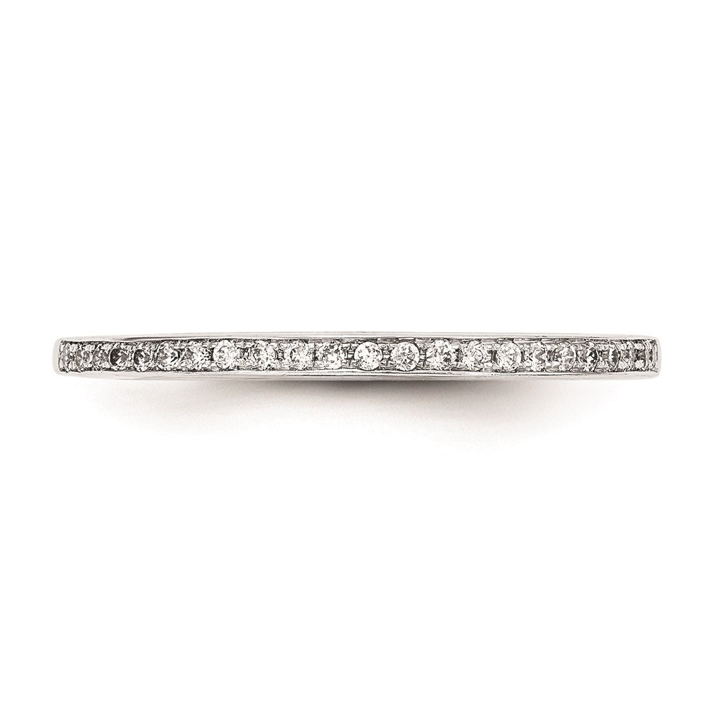 14K Weißgold Ehering-Set mit natürlichen Diamanten (2-teilig)