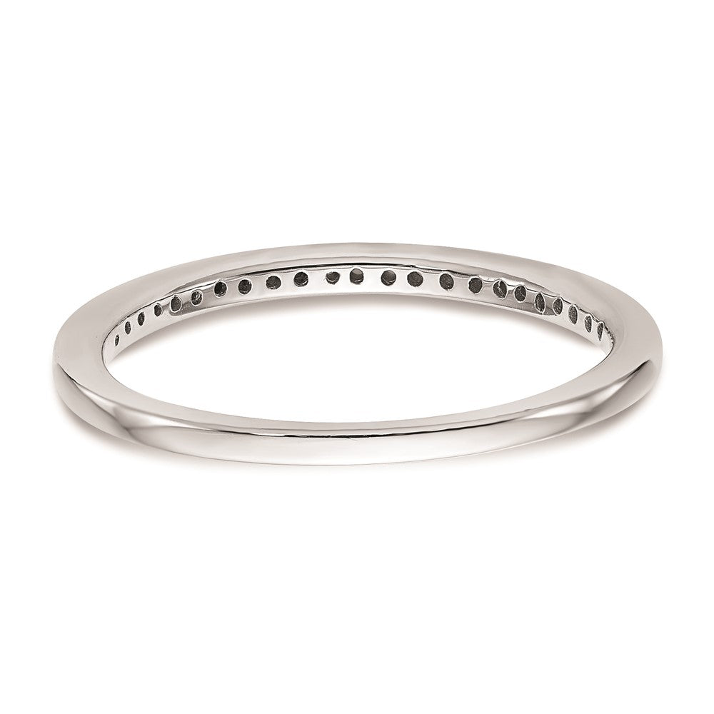 14K Weißgold Ehering-Set mit natürlichen Diamanten (2-teilig)
