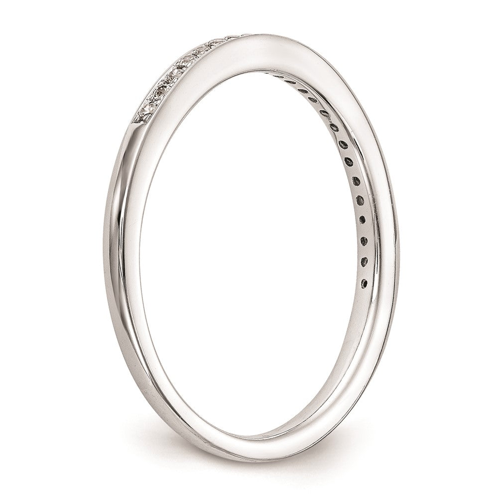 14K Weißgold Ehering-Set mit natürlichen Diamanten (2-teilig)