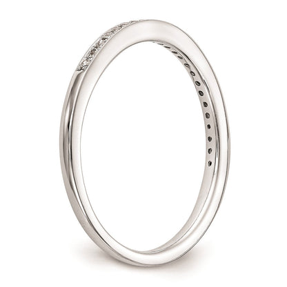 14K Weißgold Ehering-Set mit natürlichen Diamanten (2-teilig)
