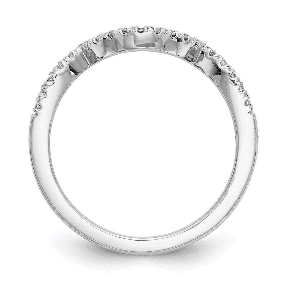 Ehering aus 14K Gelbgold mit im Labor gezüchteten Diamanten, SI1/SI2, G H