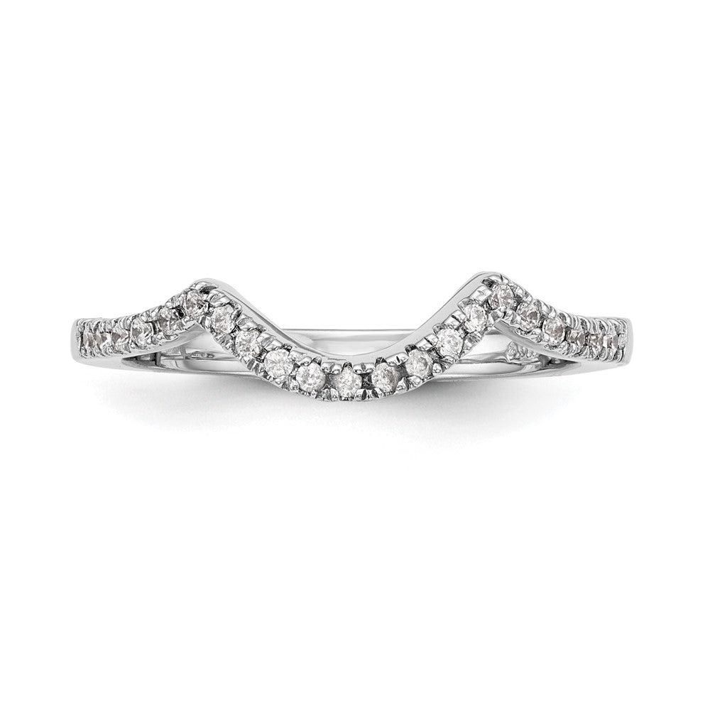 14K Weißgold Labor-Diamant VS/SI FGH Ehering