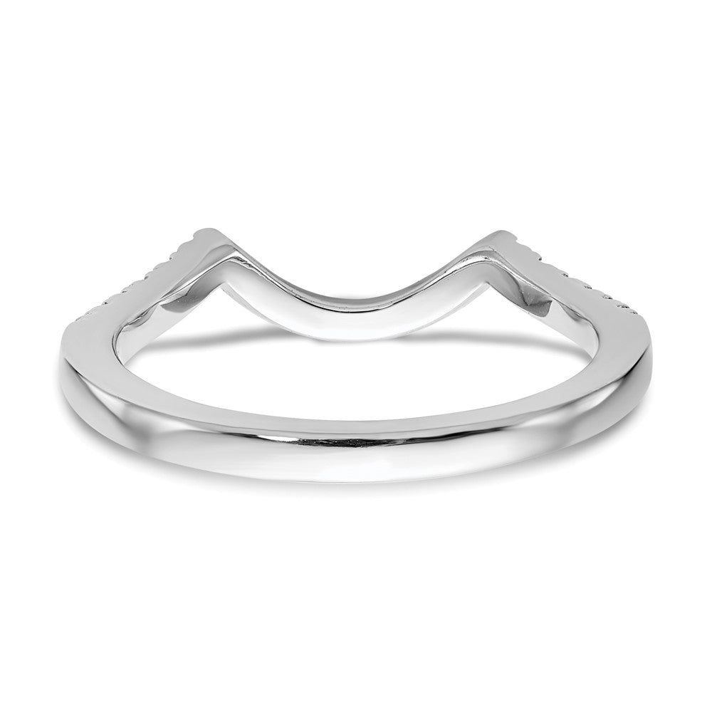 14K Weißgold Labor-Diamant VS/SI FGH Ehering