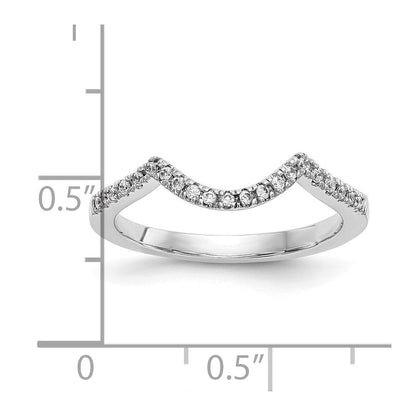 14K Weißgold Labor-Diamant VS/SI FGH Ehering