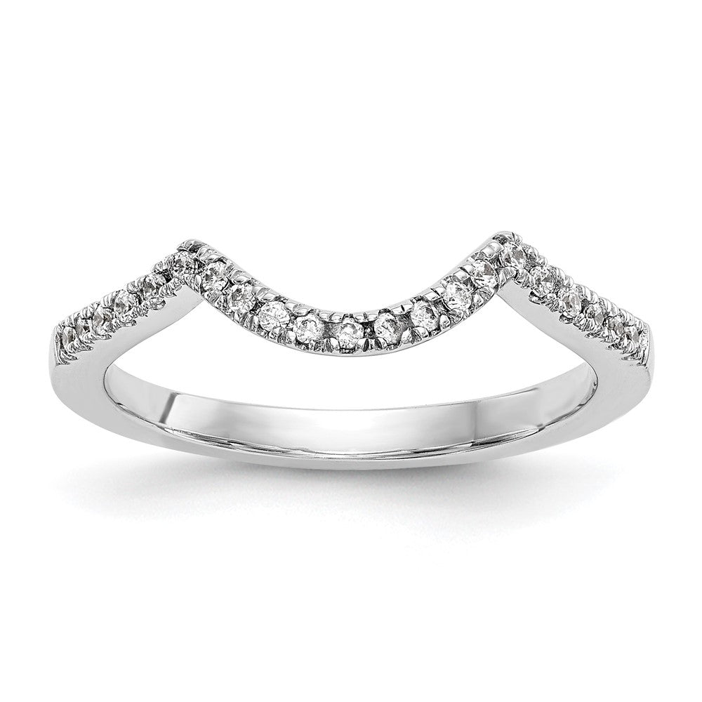 14K Weißgold Labor-Diamant VS/SI FGH Ehering