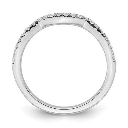 14K Weißgold True Origin 1/5 Karat Im Labor Gezüchtet Diamant Vs/si D E F Ehering
